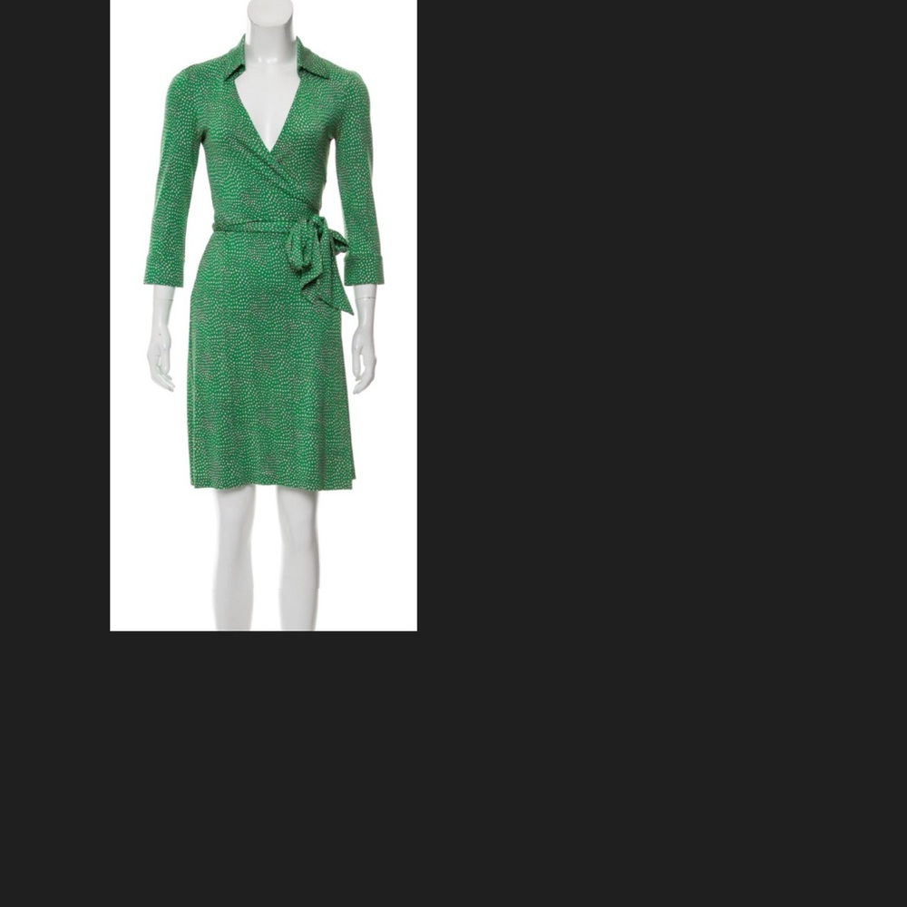 Diane von Furstenberg silk wrap dress - Picture 3 of 3